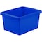 Storex Storage Bin, Plastic, Assorted, 7.9 in H, 11.3 in W, 13.6 in L STX61514U06C - alternate 3